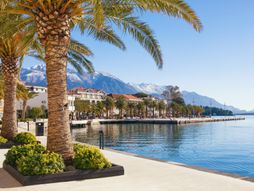 tivat, more, boka kotorska, crna gora