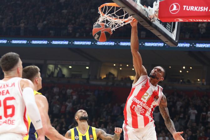 Košarka Evroliga KK Crvena Zvezda Fenerbahče