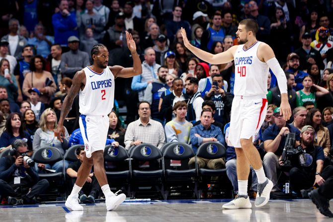 Kavaj Lenard i Ivica Zubac, Los Anđeles Klipers