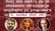 Ovaj dom smatra da je akademsko obrazovanje neophodno za programera: Debata i panel diskusija