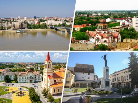 Subotica, Novi Sad, Zrenjanin i Šabac
