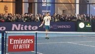 Novak Đoković trenirao pred ključne borbe u Torinu: Na stotine Italijana pomno je pratilo svaki njegov potez