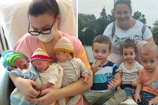 Trojke, prevremeno rođene bebe Trojke, prevremeno rođene bebe