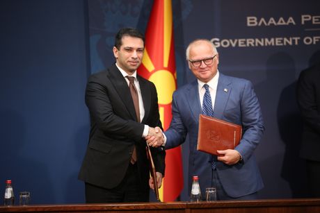 Potpisivanje memoranduma o izgradnji pruge Niš-Skoplje