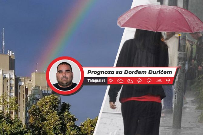 Beograd pljusak kiša sunce vremenska prognoza Đorđe Đurić