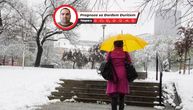 U nedelju PLJUSKOVI snega, uz olujni severac: Zimski udar u Srbiji, danas palo i do pola metra