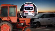 Kolima se "zakucao" u traktor u Leskovcu: Od siline udarca žena koja ga je vozila sletela sa puta i poginula