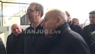 Predsednik Vučić obilazi novoizgrađeni stadion u Loznici