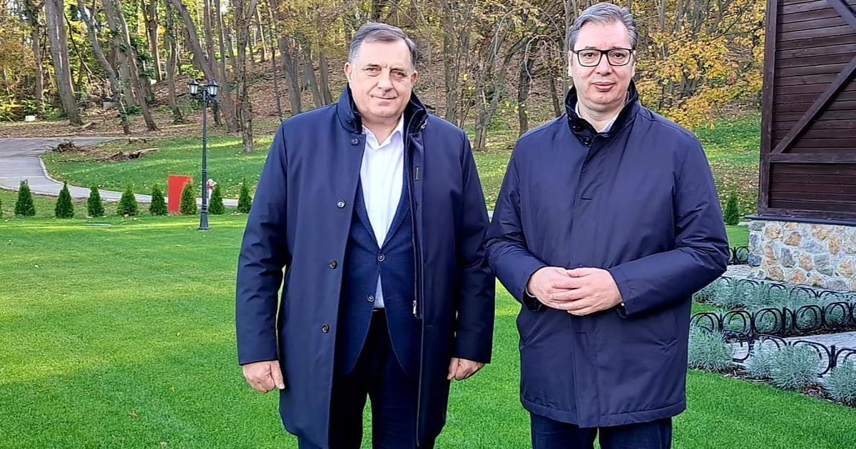 Vučić sa Dodikom: Pripreme za veliki Vaskršnji sabor teku odlično