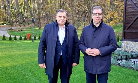 Dodik i Aleksandar Vučić Dodik i Aleksandar Vučić