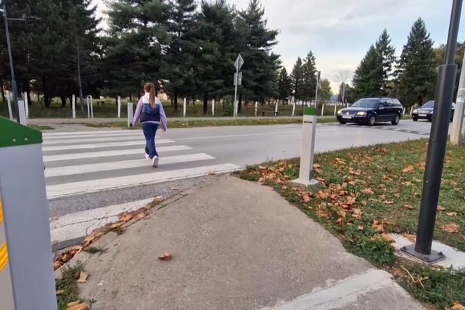 Prvi inteligentni pesački prelaz radi u Šapcu