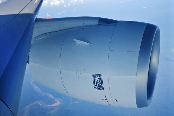 Rolls Royce Trent XWB moto