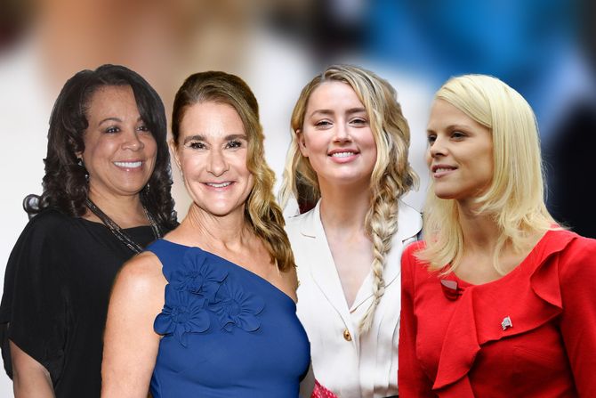 Melinda French Gates Juanita Vanoy ili Juanita Jordan Amber Heard Elin Nordegren Melinda French Gates Juanita Vanoy ili Juanita Jordan Amber Heard Elin Nordegren