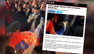 Kakvo sramno izveštavanje albanskih medija: "Palili srpsku zastavu zbog entuzijazma"