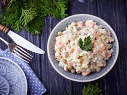 ruska salata, salata, predjelo