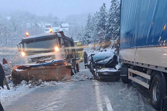 Nova Varoš sneg saobraćajna nesreća