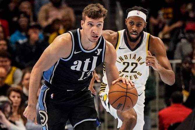 Atlanta Hoks - Indijana Pejsers, Bogdanović i Ajzea Džekson Atlanta Hoks - Indijana Pejsers, Bogdanović i Ajzea Džekson