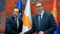 Vucic hosts visiting president of Cyprus at dinner