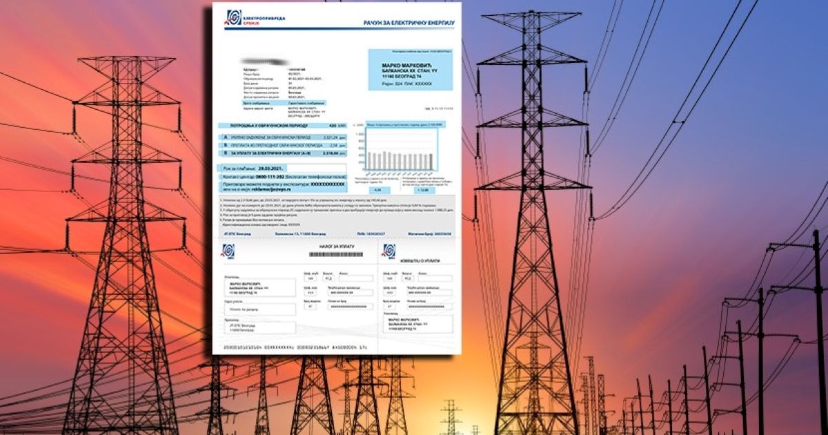 Koliko domaćinstava je ostvarilo popust na račun za struju u oktobru? Detaljna statistika