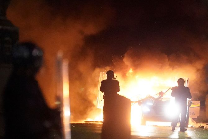 Nasilne demonstracije u Dablinu Irska