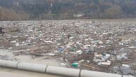 Lim River again polluted near Priboj: Flood wave brings piles of garbage