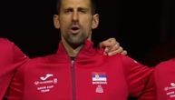 Za ponos Srbije! Pogledajte kako Novak Đoković i teniseri pevaju iz srca himnu "Bože pravde" na Dejvis kupu