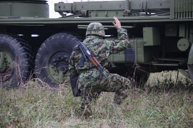 Digitalni Oganj M17, Vojska Srbije, Kasarna Sremska Mitrovica