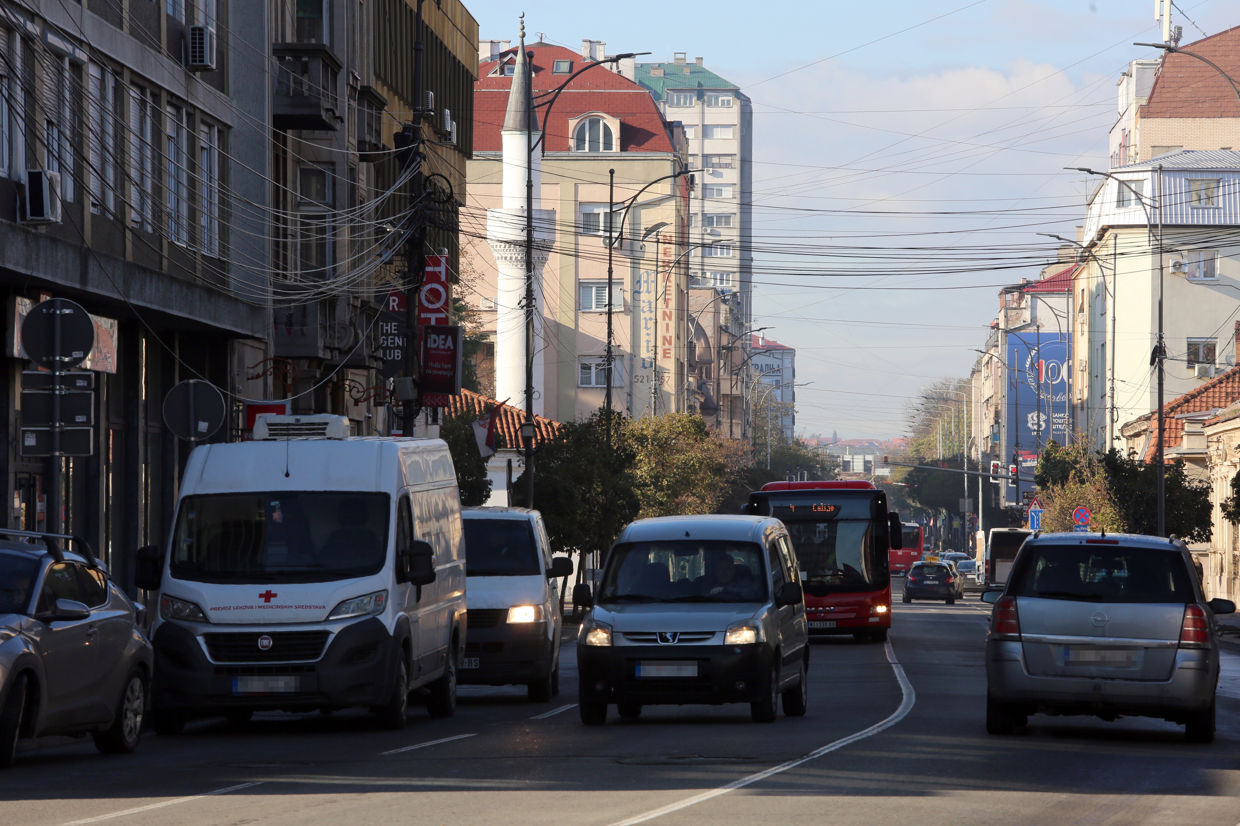 Šok prizor u centru Niša: Nekoliko konja SAMOSTALNO prošetalo centrom grada, bar jedan vuče KONOPAC