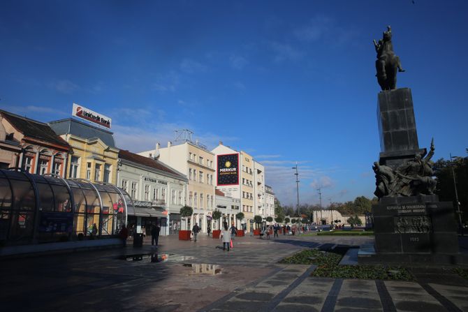 Centar grada Niša, panorama Centar grada Niša, panorama