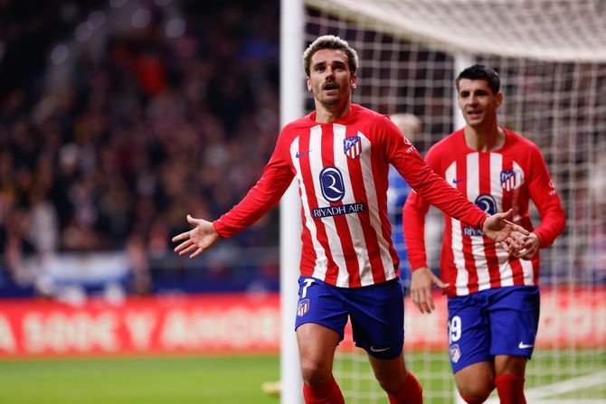 Antoan Grizman i Alvaro Morata, Atletiko Madrid