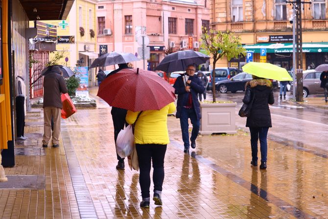 Sneg i kiša u Vrnjačkoj banji, Vrnjcka banja