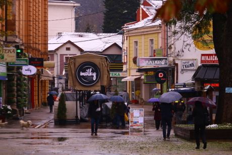 Sneg i kiša u Vrnjačkoj banji, Vrnjcka banja Sneg i kiša u Vrnjačkoj banji, Vrnjcka banja