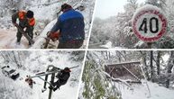 Stigla struja na Goču, sela u Sjenici i Novoj Varoši još bez nje: Vejavica u Srbiji zaustavila saobraćaj