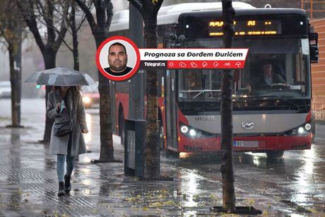 Đorđe Đurić, vremenska prognoza kiša