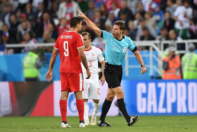 Brih, Mitrović i Šaćiri, Srbija - Švajcarska 2018