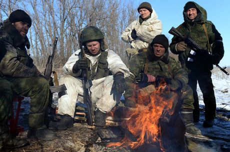 Rat Ukrajina Rusija, zima