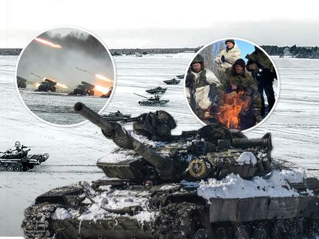 Rat Ukrajina Rusija, zima