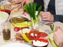 slava, svečani ručak, slavljenje slave