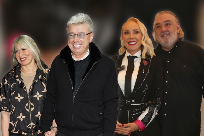 Lepa Brena i Boba,Suzana i Saša Popović