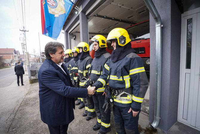 Ministar Gasic-Renovirani objekat SVS-PS Babusnica