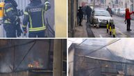 Fotografije požara u Čelopečkoj: Vlasnik kuće gledao je u plamen koji mu odnosi dom