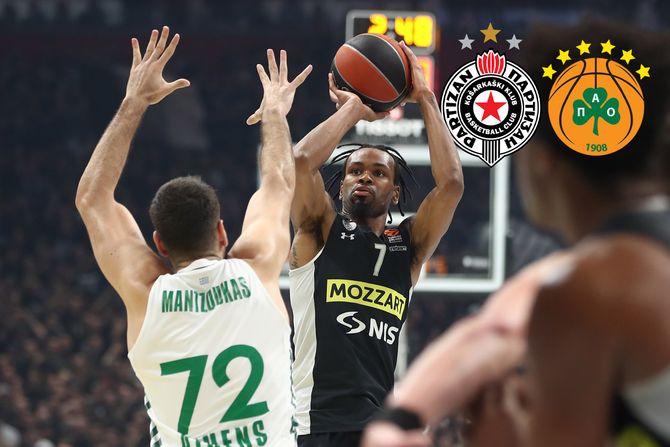 KK Partizan i BC Panathinaikos