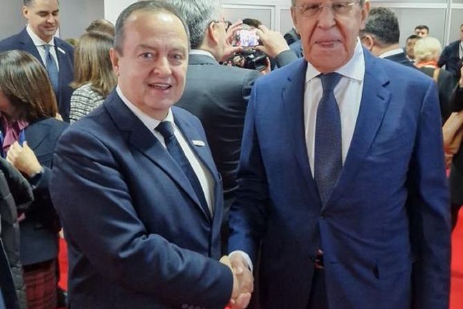 Dačić i Sergej Lavrov