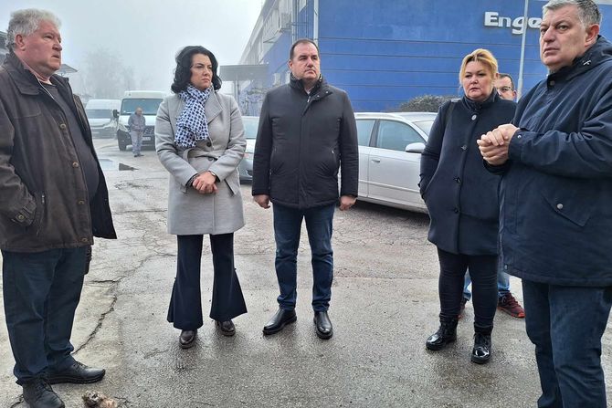 Grad Niš, požar, elektronska industrija Grad Niš, požar, elektronska industrija