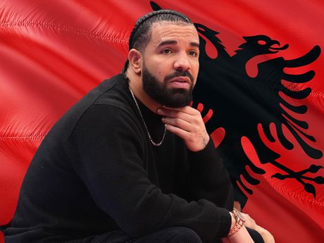 Drejk, albanska zastava