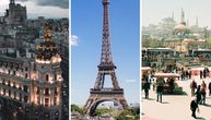 Top 10 najpopularnijih turističkih destinacija tokom prethodne godine