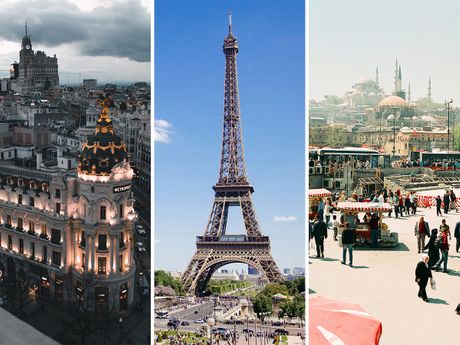 Madrid, Pariz, Istanbul