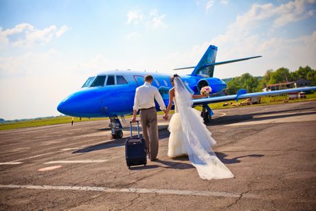 Avion, venčanje