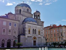 Crkva Svetog Spiridona, Trst, Italija, Srbi u Trstu