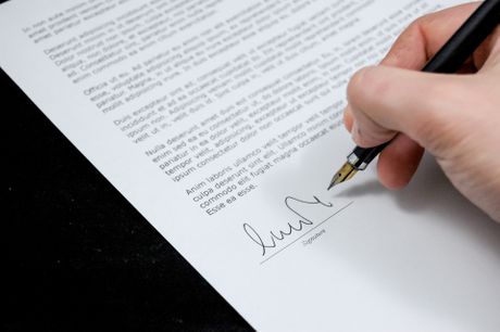 Potpis, potpisivanje